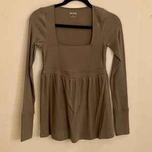 Hollister Babydoll Top NWOT
